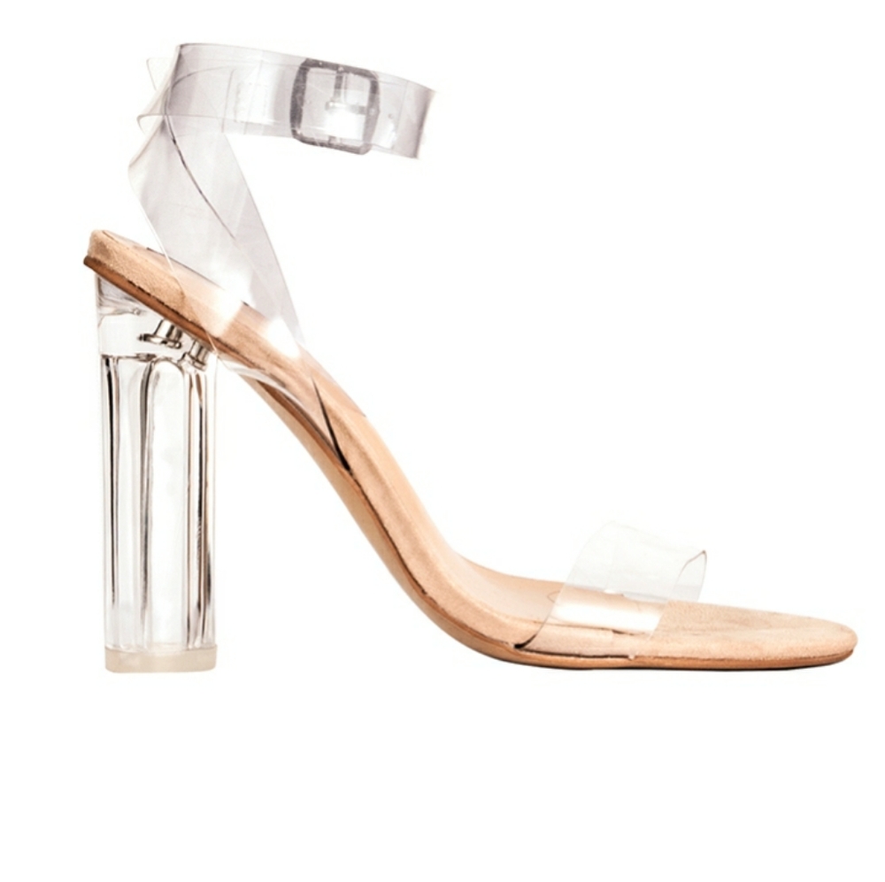 Brand New Transparent Strappy Sandals - Picture 4 of 4